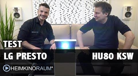 Vorstellung LG PRESTO 4K HDR Laser Beamer HU80KSW mit Ekki Schmitt