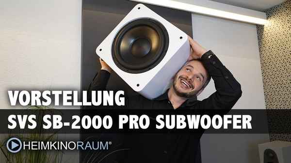 Kompakter, starker für's Wohnzimmer - SVS SB 2000 pro