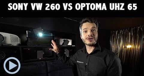 4K Duell: Sony VW260 vs Optoma UHZ65