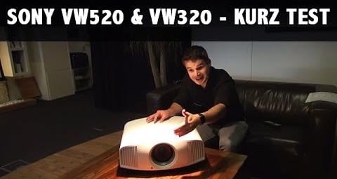 Sony VW520 ES und VW320 ES Kurz Test und Vorstellung