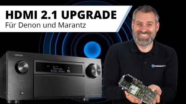 HDMI 2.1 Hardware Upgrade für Denon AVC-X8500H Receiver und Marantz AV8805 Vorstufe gestartet