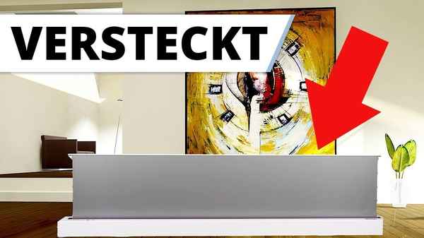 Hisense FloorUp Test - elektrische Laser TV Leinwand