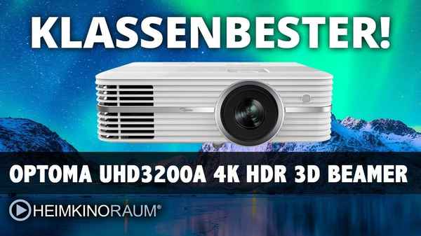 OPTOMA UHD3200A - Neuer Klassenbester 4K Beamer unter 2.000,- Euro