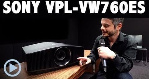 SONY VPL VW760 ES 4K UHD Laser Beamer Vorstellung von der IFA 2017