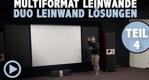 Multiformat Leinwände Teil 4 - Duo Leinwand Lösungen