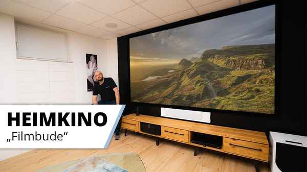 Heimkino Filmbude - geplant und installiert vom HEIMKINORAUM KÖLN