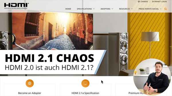 Welche Vorteile bietet die neue HDMI 2.1 Schnittstelle ?