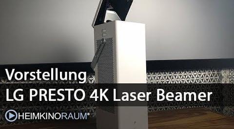 LG Presto HU80KSW 4K Laserbeamer HU80KG Vorstellung / Erste Eindrücke