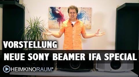 Vorstellung: Neue SONY 4K Beamer VW270 VW570 VW870 IFA 2018 Special
