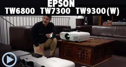 Übersicht: EPSON TW7300 TW9300 und TW9300W TW6800