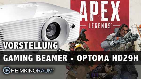 GAMING auf dem Beamer? 8,4ms Input Lag! 120Hz! Optoma HD29H!