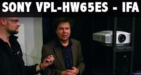 Sony VPL-HW65ES 3D Full HD Beamer - Kurzvorstellung aus der IFA