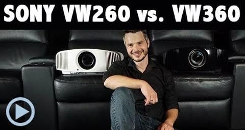 Sony VPL-VW260 und VPL-VW360 4K Beamer im Vergleich / Vorstellung