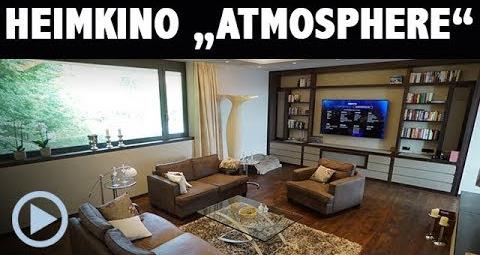 Heimkino Atmosphere - Wohnraumkino mit TV, Beamer und 5.1.4 Dolby Atmos System