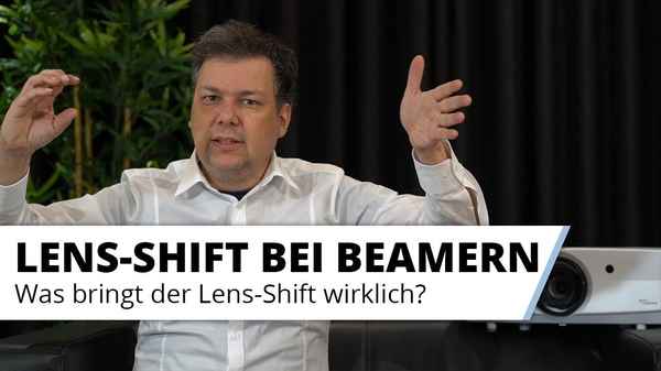 Lensshift (Bildverschiebung) bei Beamern erklärt - Wozu ist es gut und was bedeuten die Angaben