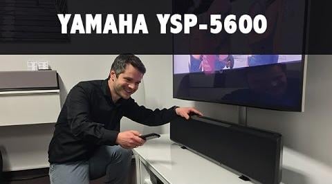 Yamaha YSP-5600 Test - Vorstellung der Soundbar mit Atmos und DTS X (Soundprojektor)