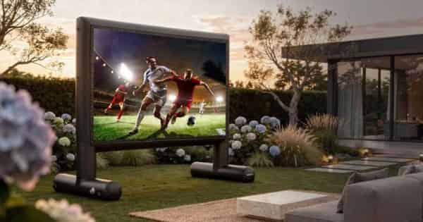 WM 2026 mit Beamer oder Laser TV - Public Viewing im Garten