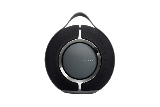 Tragbarer Lautsprecher mit modernem Design.