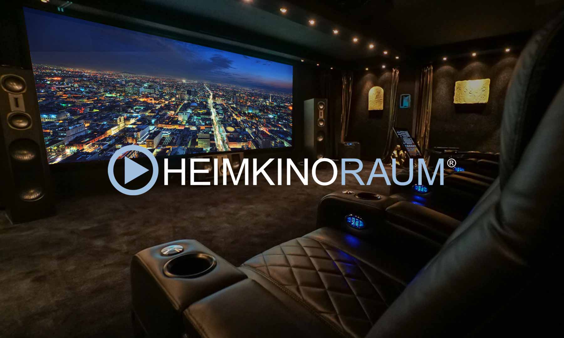 Luxburg® Beamer Koffer Boden-Leinwand für Heimkino/Gaming/Streaming 133x75 cm FullHD 3D Diagonale 152 cm / 60 Zoll