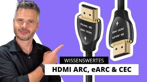 Was ist ARC, eARC und CEC? - Die HDMI 2.1 Standards erklärt!