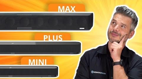Sennheiser Soundbar Vergleich - Ambeo Mini vs Plus vs Max