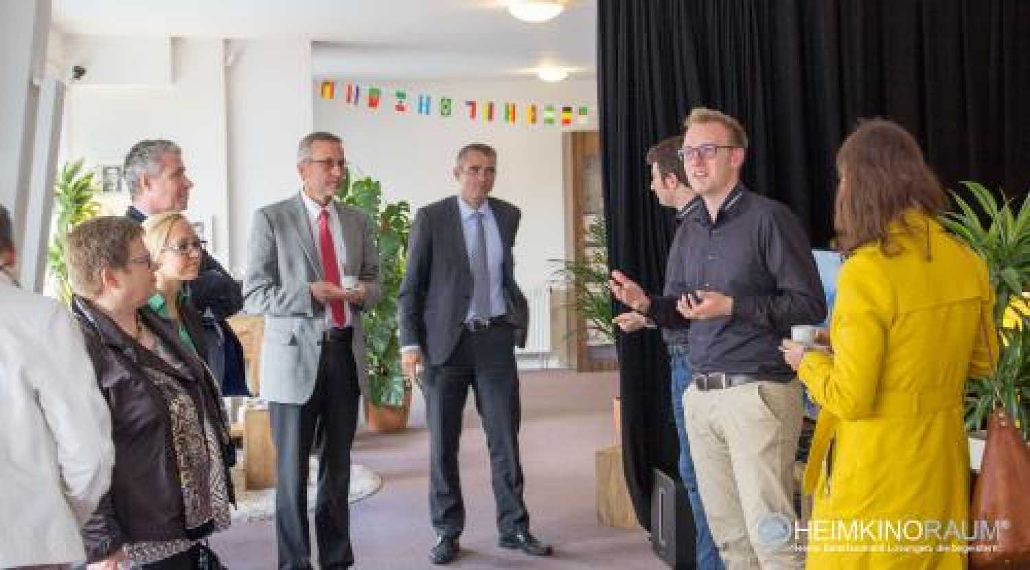 EU Kommission besucht Heimkinoraum Stuttgart