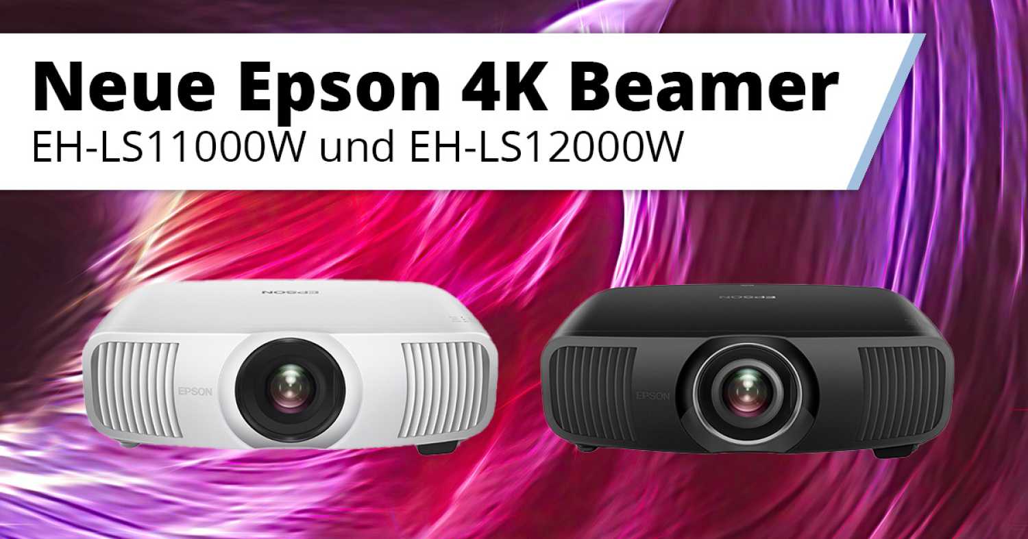 Neue Epson 4K Beamer mit Laser und HDMI 2.1 vorgestellt