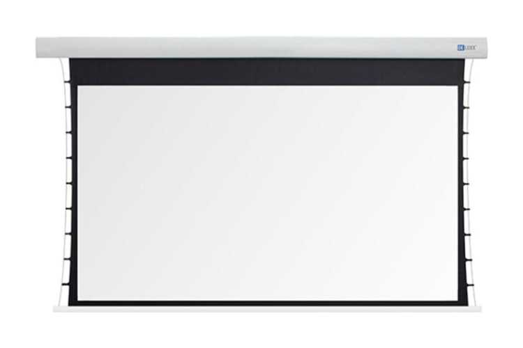 B-Ware: DELUXX Cinema Tension 4K Pro Fibre MWHT Motorleinwand 135 Zoll