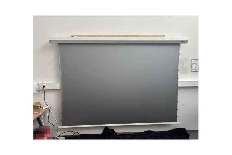 B-Ware: Elite Screens DayWalker 2 Tab-Tension CineGrey 4D Motorleinwand 110 Zoll