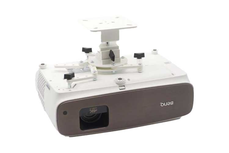 B-Ware: Deckenhalter ARMSTRONG Plus  Für Optoma UHZ3600 (mit Platte) 10cm Weiß