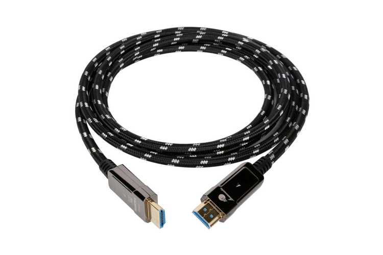 B-Ware: Boaacoustic Evolution BLACK.armor-aoc.2.1 AOC Hybrid HDMI 2.1 Kabel  8,0 Meter