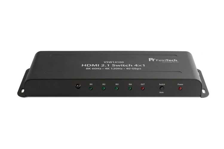 B-Ware: FeinTech HDMI 2.1 Switch 4x1 (VSW14100)  