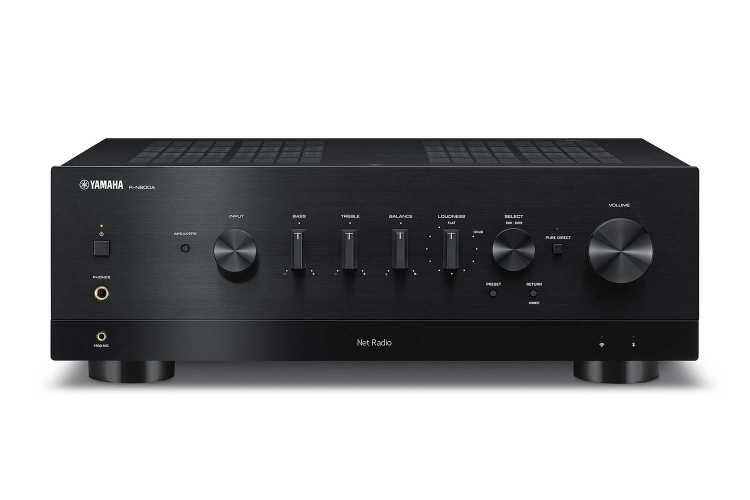 B-Ware: Yamaha R-N800A Stereo Netzwerk Receiver Silber