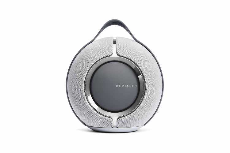 B-Ware: Devialet Mania Portabler Bluetooth Lautsprecher  Deep Black inklusive Ladestation