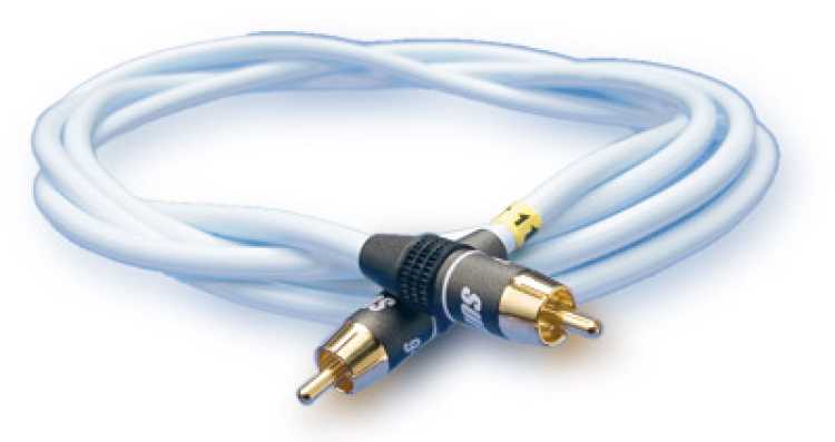 B-Ware: Supra RCA Kabel (Subwoofer)  4 Meter