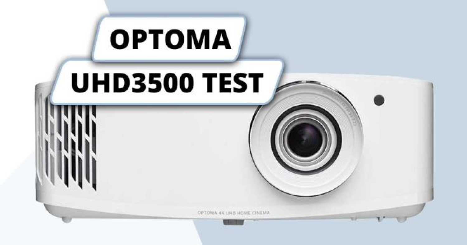 Optoma UHD3500 Test - Was kann der günstige 4K Beamer?