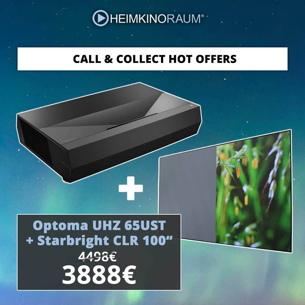 Optoma UHZ65UST OPTOMA Laser TV HEIMKINORAUM