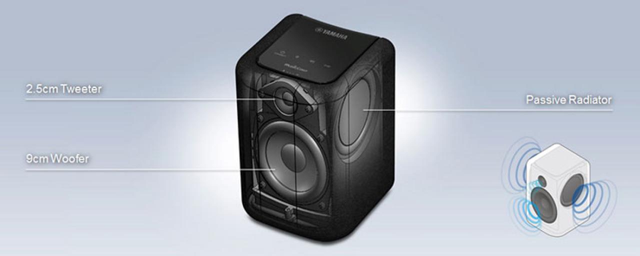 Yamaha WX010 MusicCast Lautsprecher