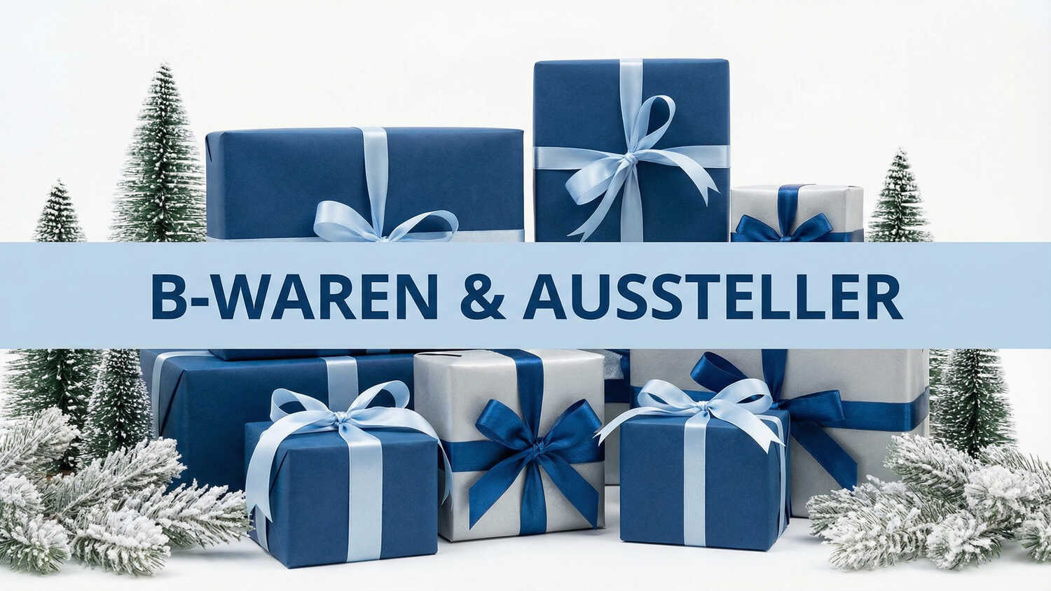 B-WARE und AUSSTELLER