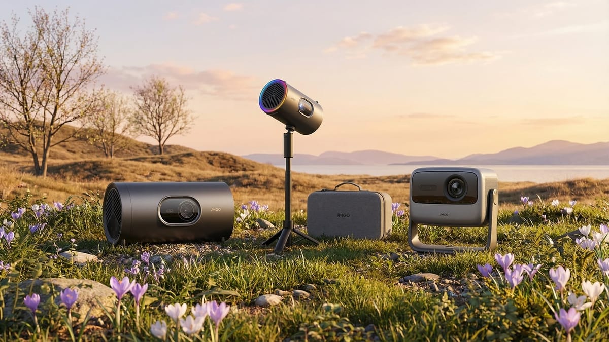 JMGO Beamer für unterwegs und daheim