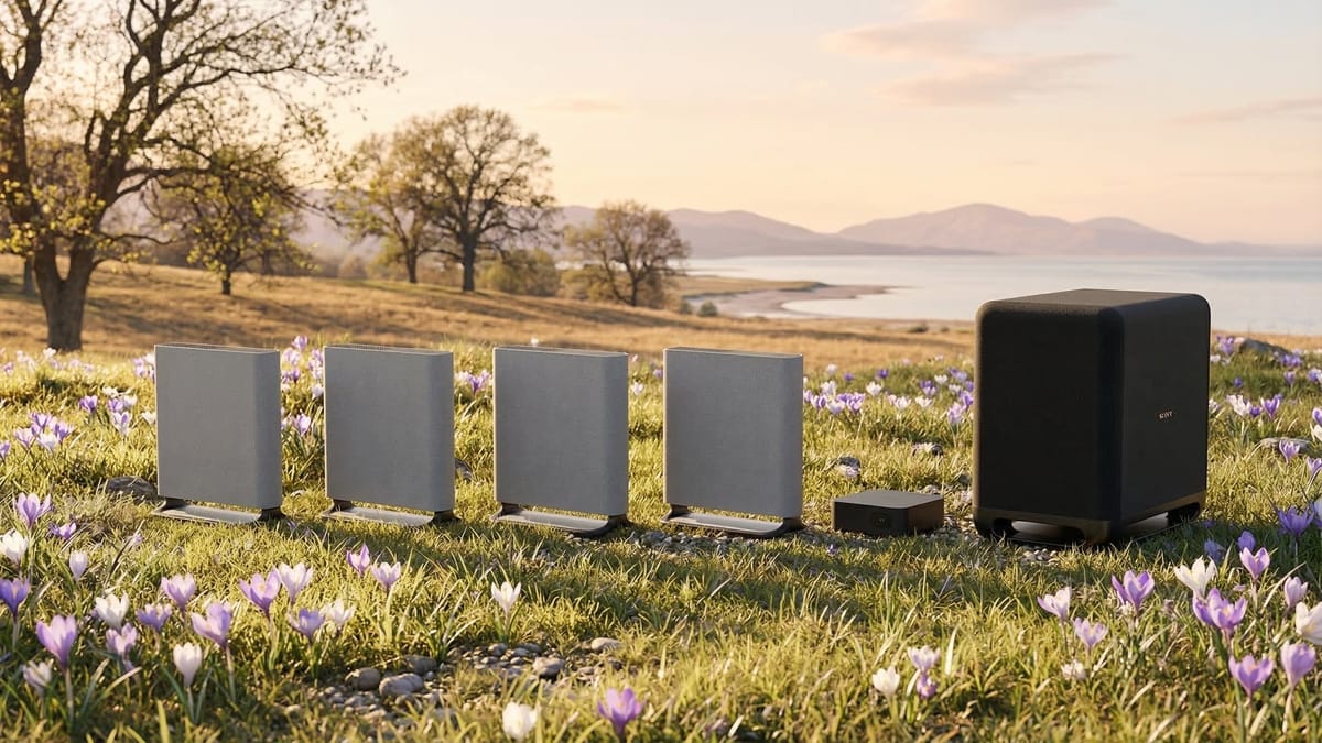 SONY BRAVIA QUAD SURROUND SOUNDSYSTEM MIT SUB