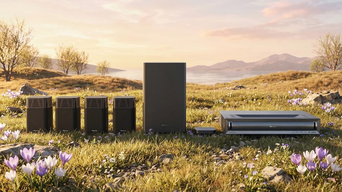 Hisense PX3-Pro und HT Saturn Set