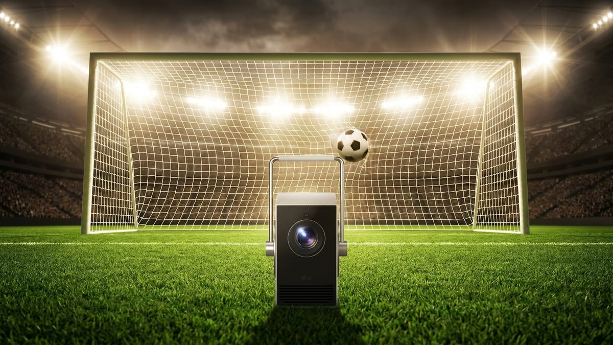 LG CineBeam Q Mini PU600U 4K Laser Beamer