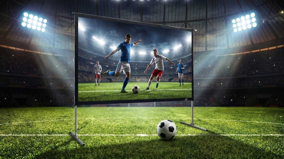 Gratis Outdoor Leinwand in 100 Zoll zu jedem Beamer ab 2499 Euro