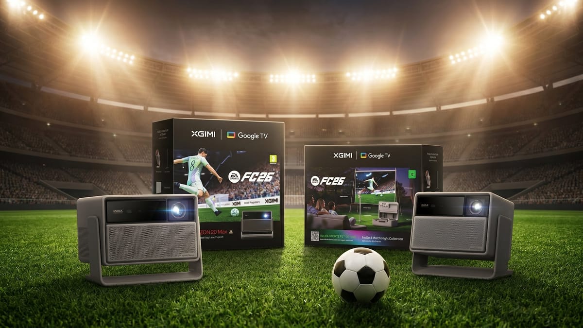 Mit XGIMI wird das Spiel zum Erlebnis!