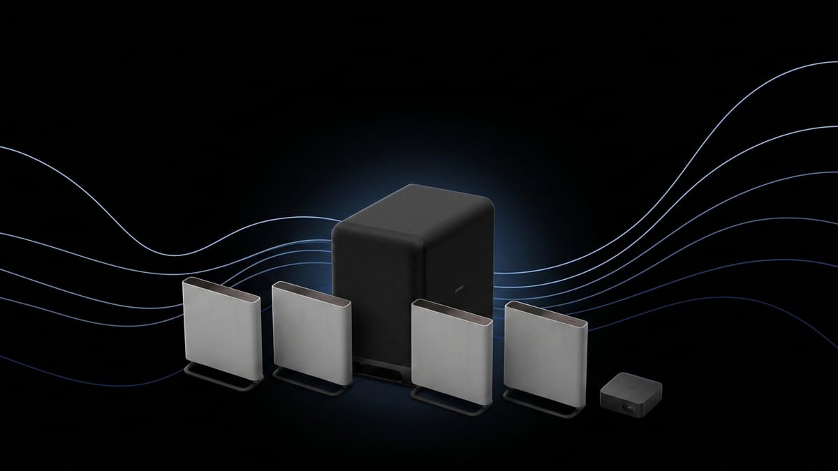 SONY BRAVIA QUAD SURROUND SYSTEM MIT SUB