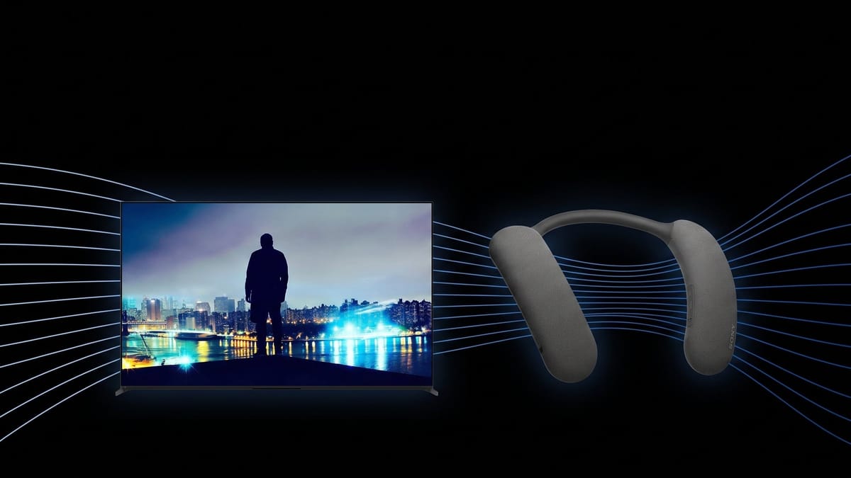 SONY TV + GRATIS NACKENLAUTSPRECHER