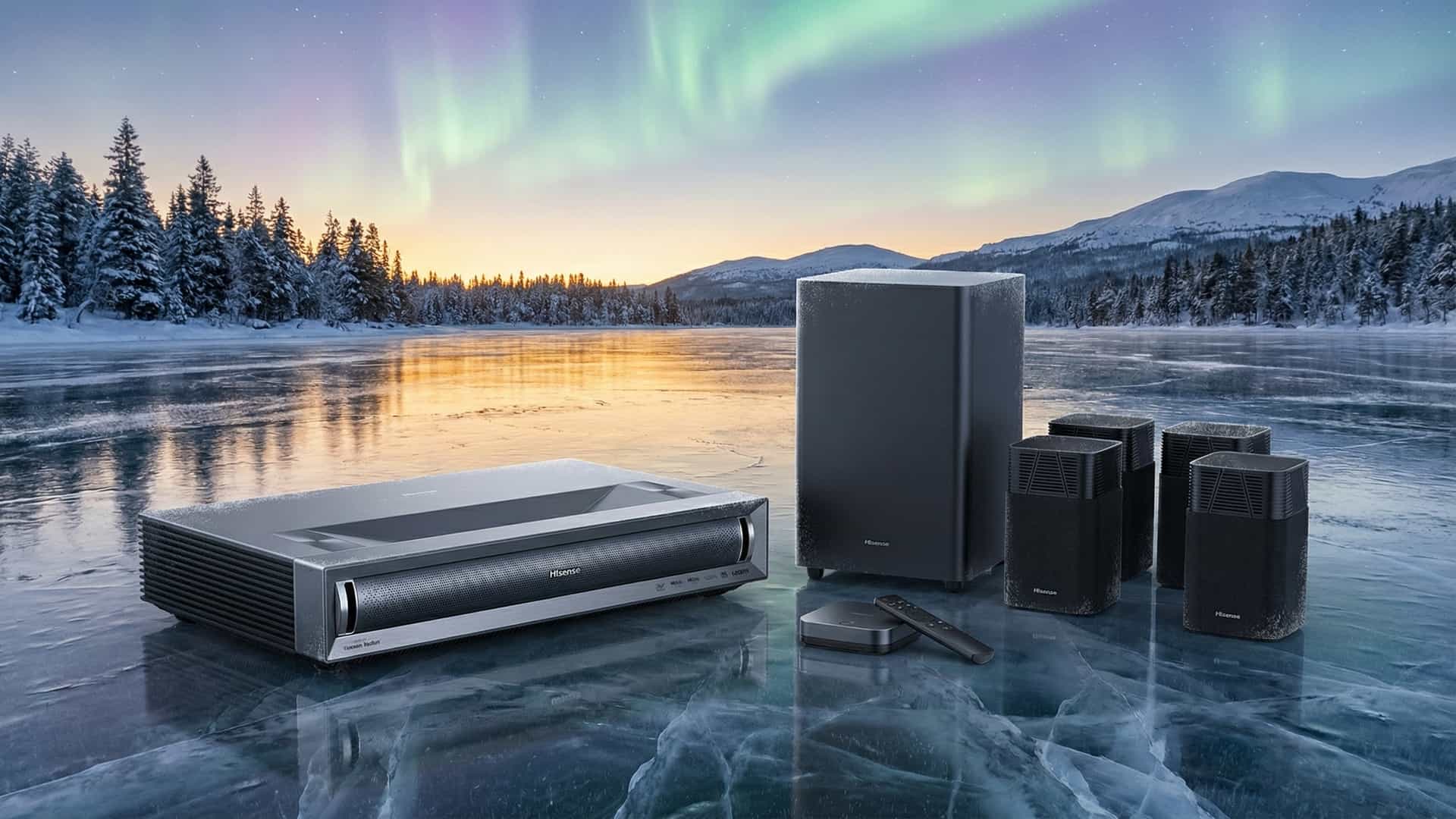 Hisense PX3-Pro und HT Saturn Set