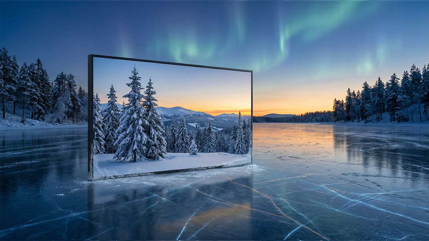 100 Zoll ALR Leinwand für Laser TVs