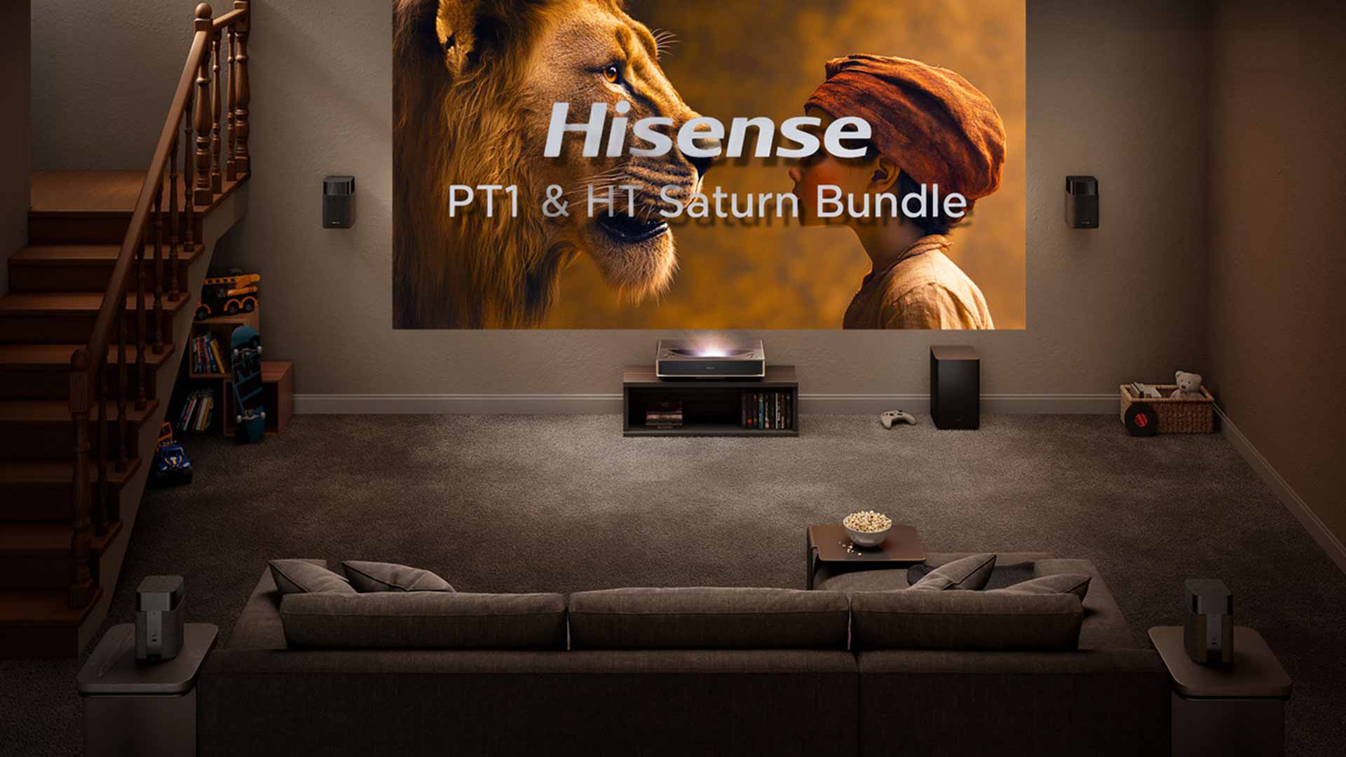 LASER TV & SURROUND SET FÜR NUR 2499€